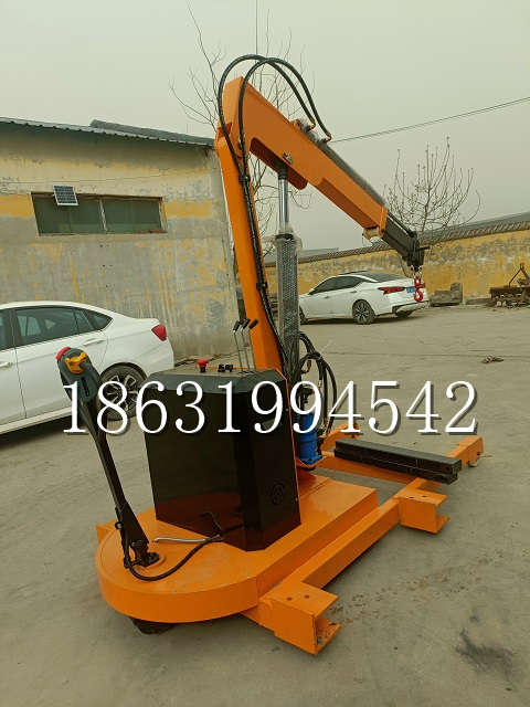 富里乡自卸车厢随车吊 自制轮式四不像起重机 四驱平板吊 5吨 贵盛